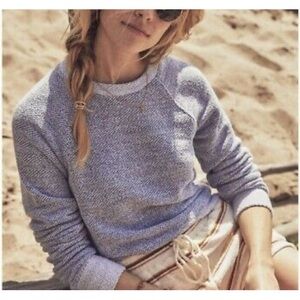 Faherty Crew Neck Sweatshirt Size M